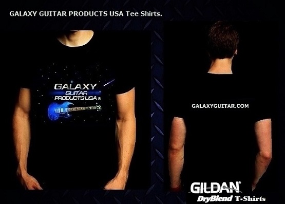 Galaxy Guitar Tee Shirts