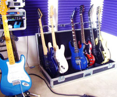 Blue Metallic StarFire Guitar.