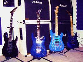 Randy Youngs Jacksons & custom Charvel Guitar!