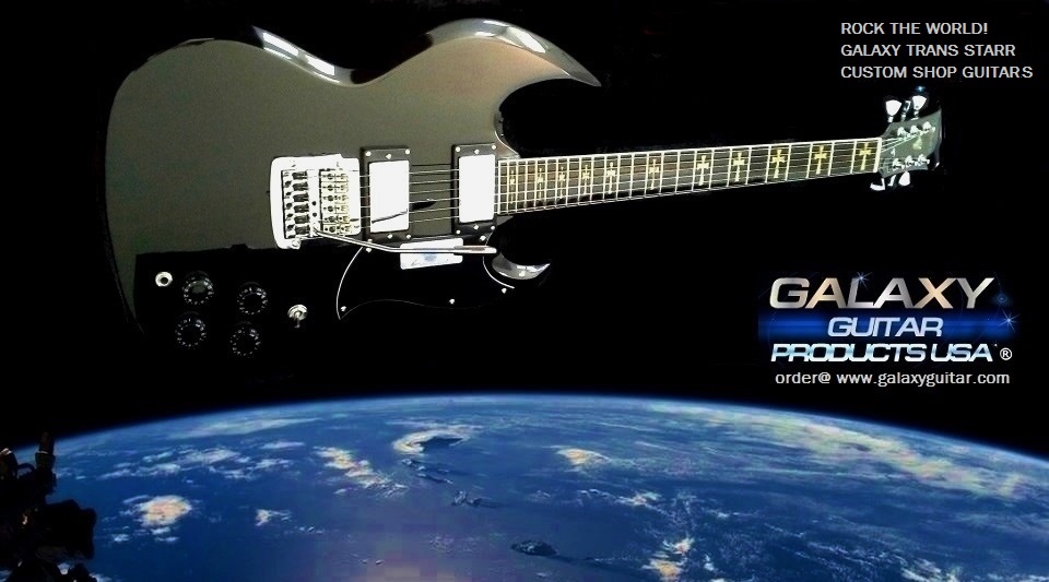 Galaxy Custom Shop Trans Starr Guitar, orders yours.