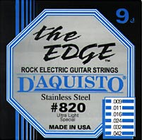 Strings used on Randy's electric guitars