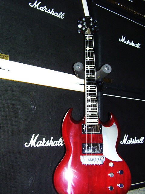 Galaxy's John Birch SG Special, orders yours.
