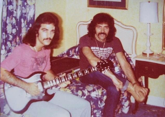 Randy Young & Black Sabbath's Tony Iommi.