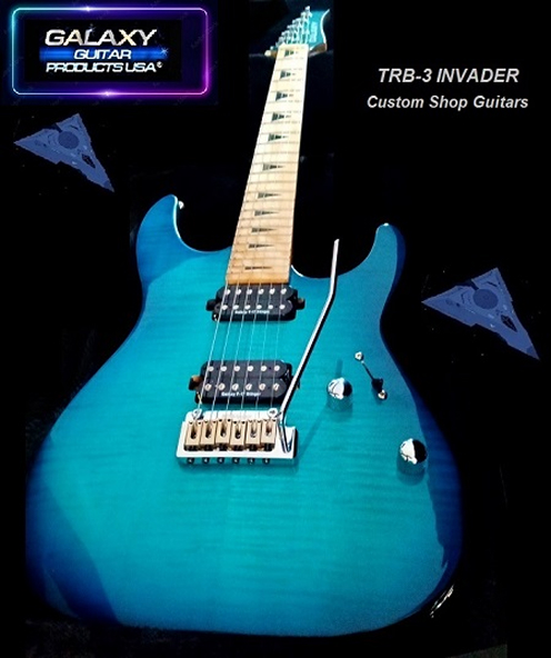 Galaxy TRB-3 INVADER Caribbean Blue Burst
