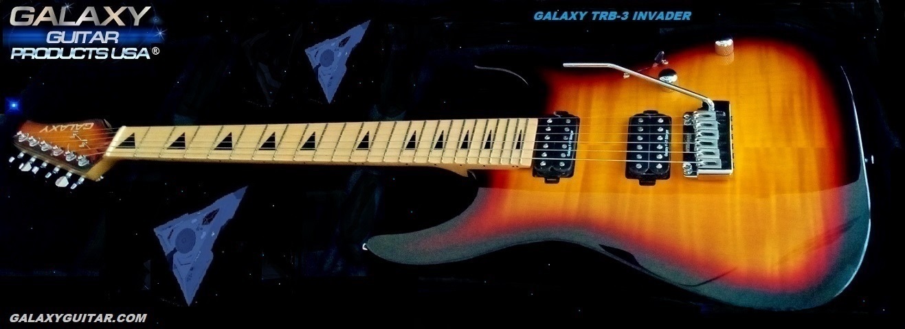 Galaxy USA TRB-3 INVADER Custom Shop Guitar