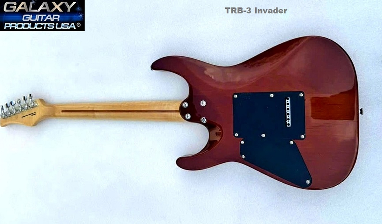 TRB-3 Invader rear view in Melted Caramel Finish