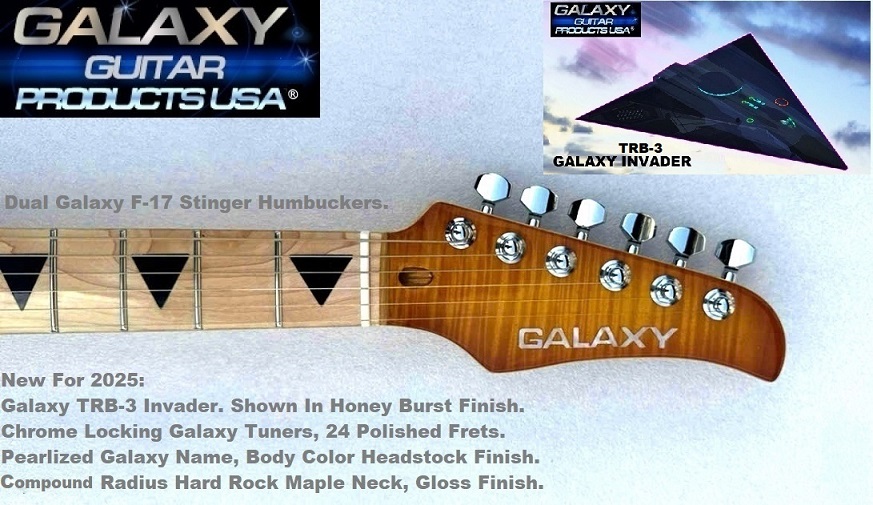 Honey Burst Headstock