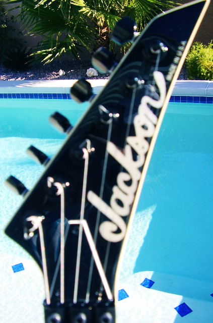 Jackson 2000 USA Soloist - Headstock / detail