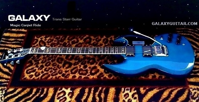 Blue SG Guitar