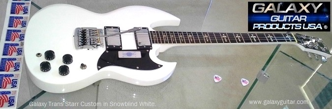 White Iommi SG Guitar