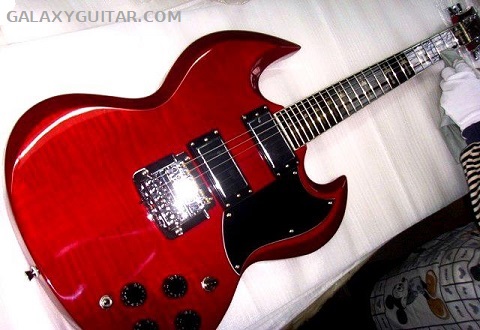 Red SG Guitar